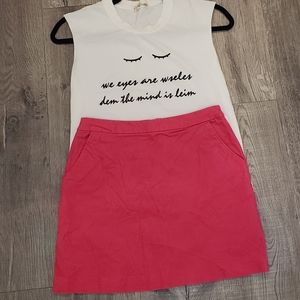 Combo of skirt + top